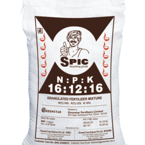 SPIC NPK GRANULATED  FERTILIZERS [16:12:16]